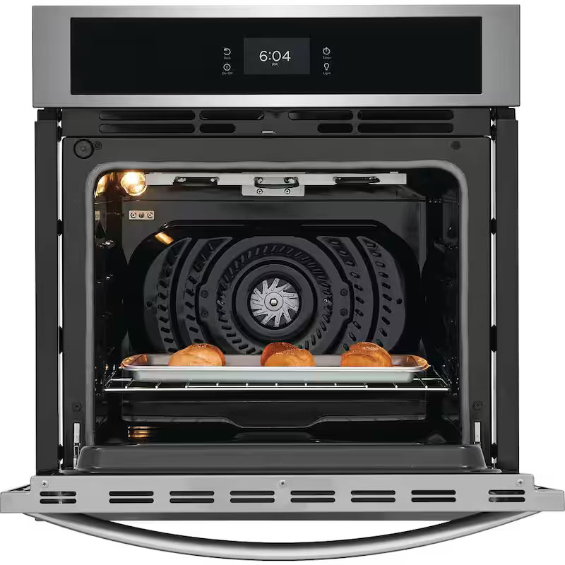 27 in. Single Electric Built-In Wall Oven with Convection in Stainless Steel W1040