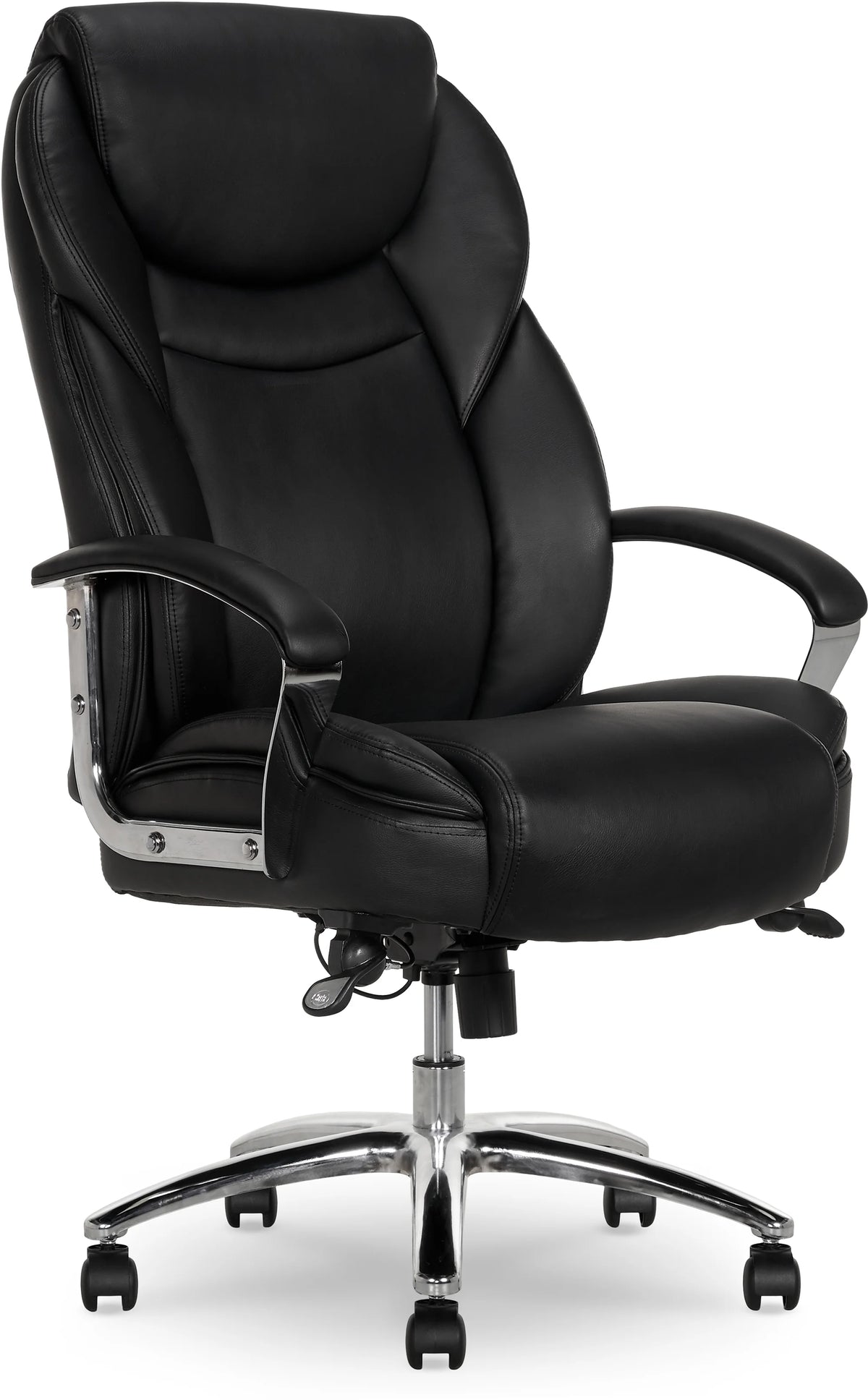 Black Bonded Leather Big & Tall Office Chair O86911