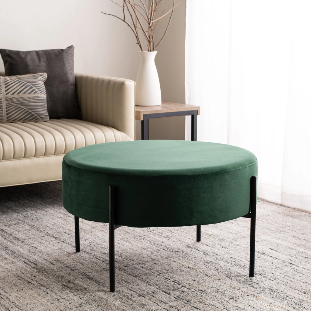 Round Cocktail Ottoman U761
