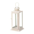 White Candle Lantern B42932