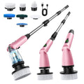 Cordless Electric Spin Scrubber with Long Handle W341