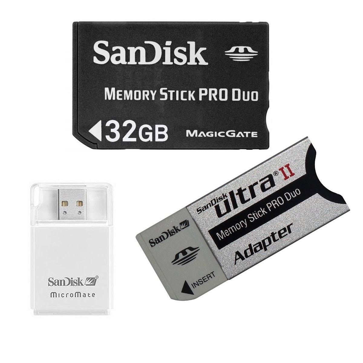 32 GB Memory Stick Pro Duo Flash Memory Card J181