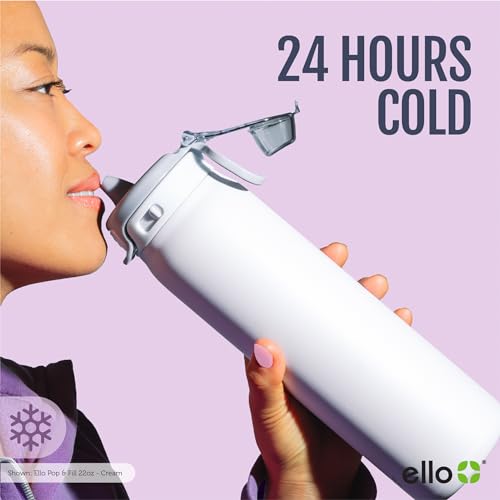 Stainless Steel Water Bottle with Locking Lid, 22oz, 32oz, 40oz W285