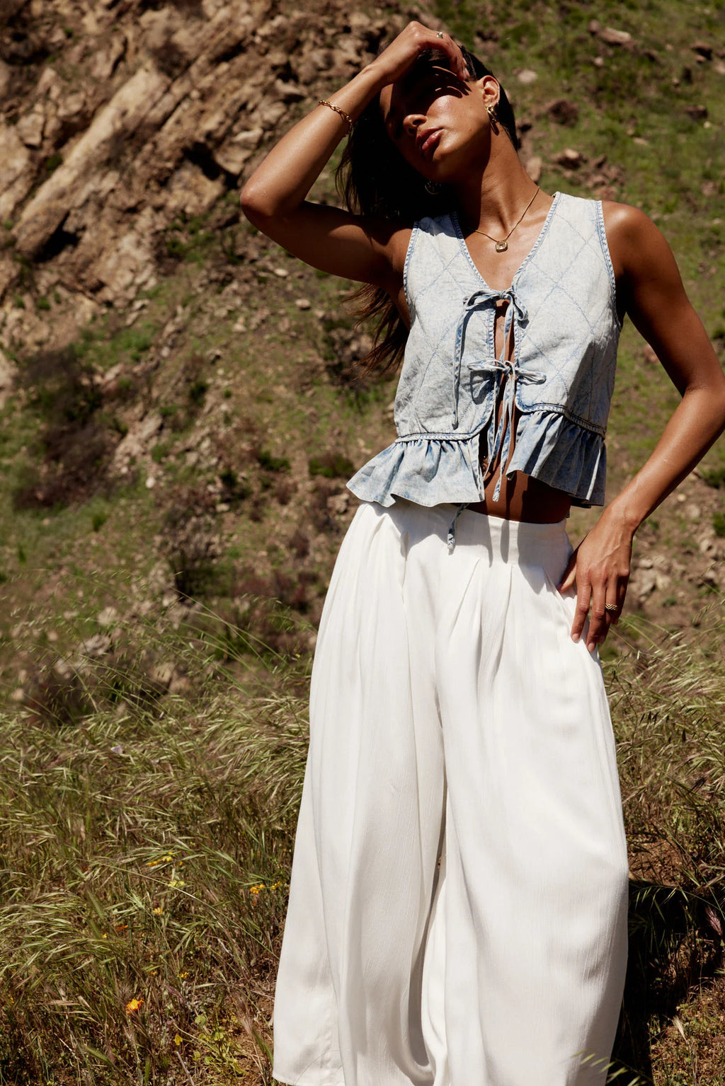 Denim Vest G22277