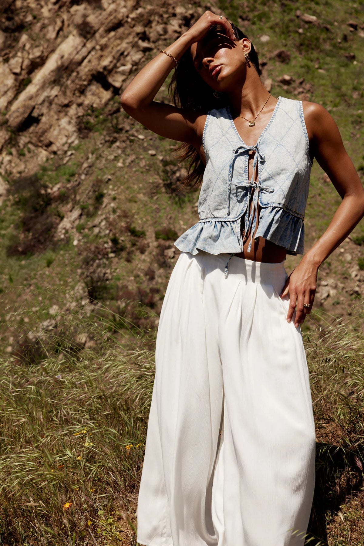 Denim Vest G22277
