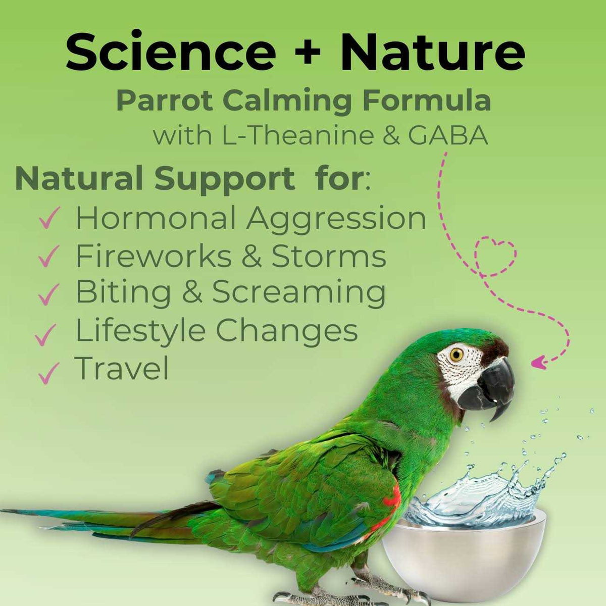 Parrot Calming Formula Dietary Supplement 4 oz H489