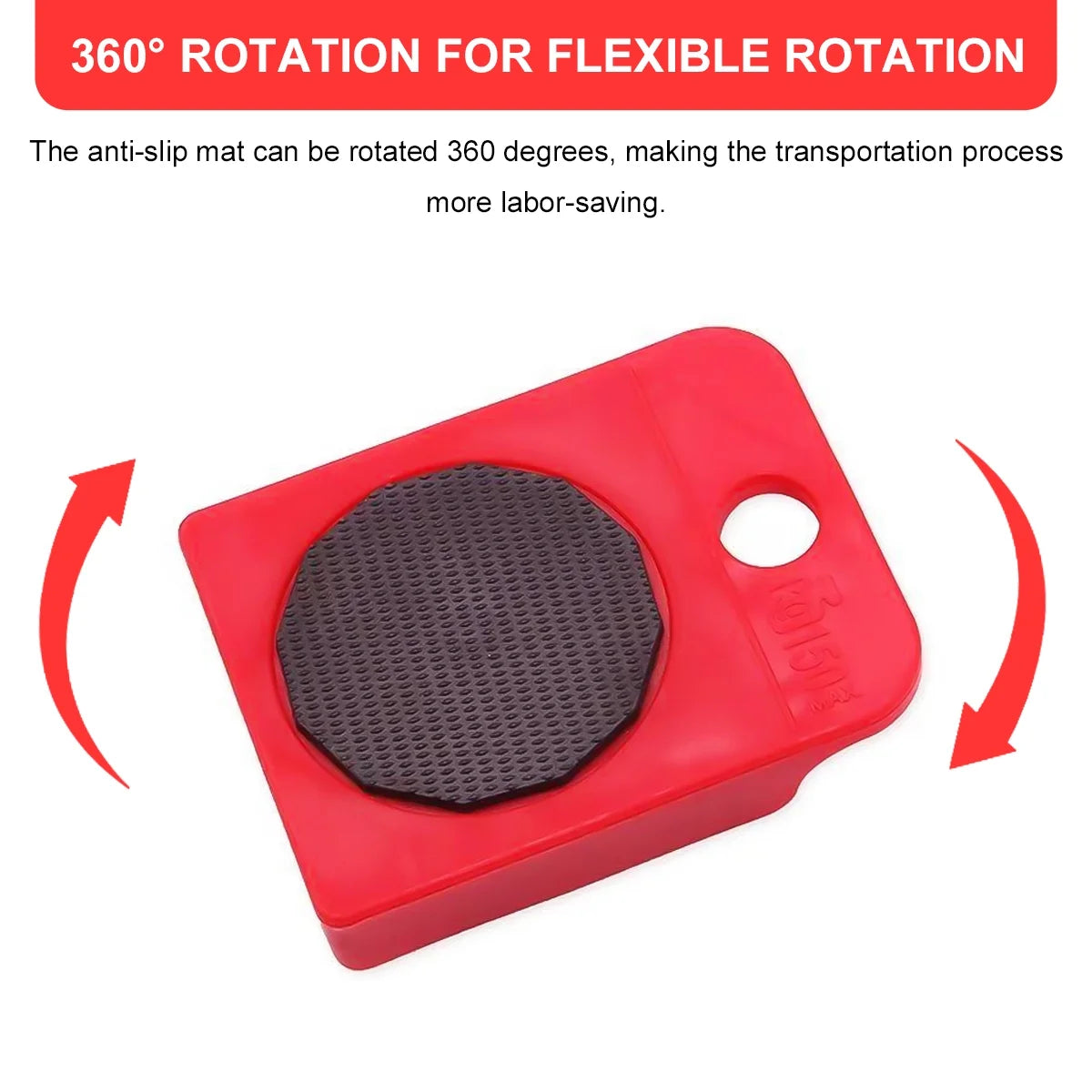 Heavy Duty Furniture Lifter Tool Transport Shifter Appliance Rollers Sliders S5910