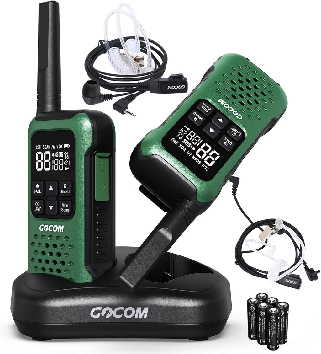 IP67 Waterproof Rechargeable FRS Walkie Talkies with Flashlight A328