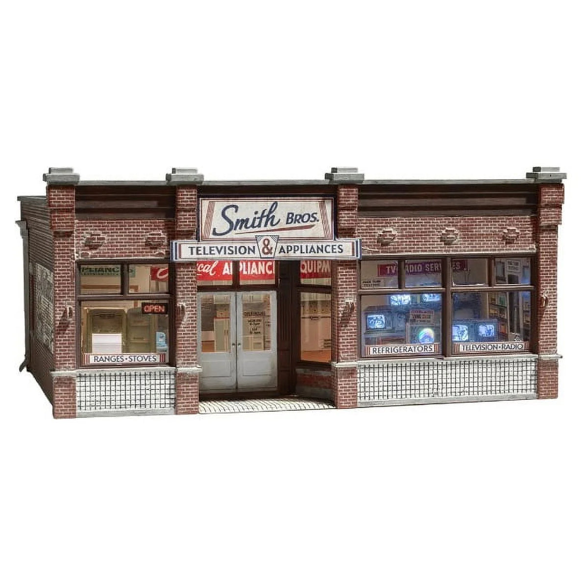 N Scale Smith Brothers TV & Appliance Built Model Structure I109779