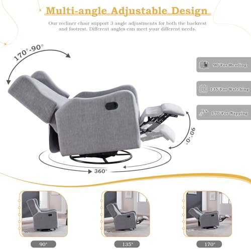 Swivel Rocking Recliner Chair G95998