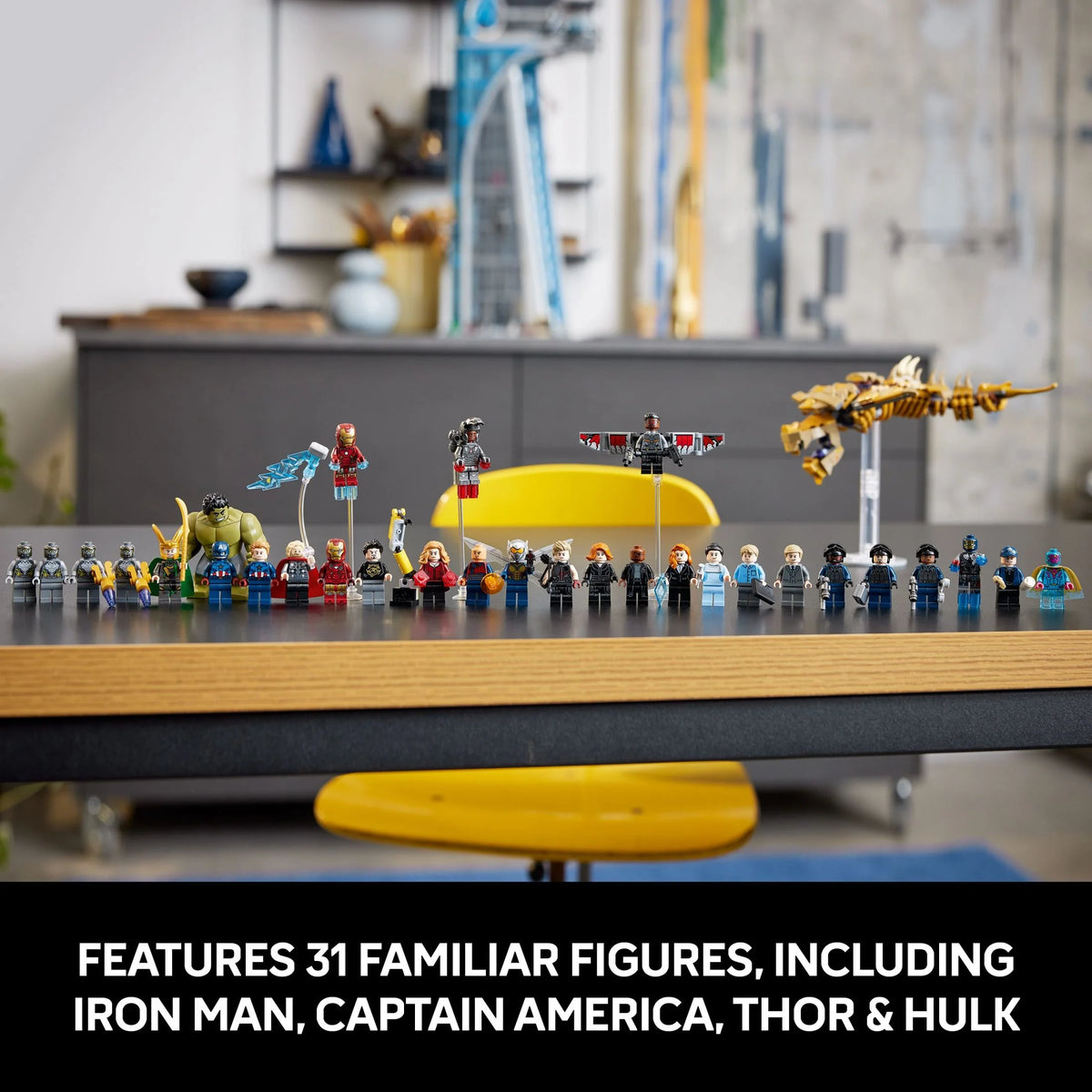 LEGO Marvel Avengers Tower Building Kit with 31 Figures S56019