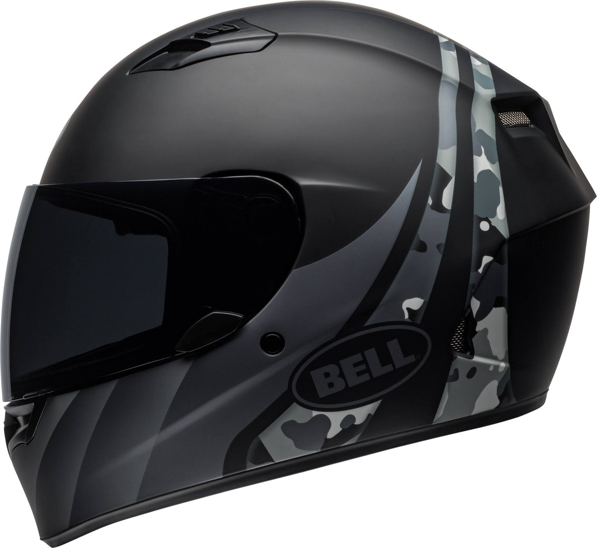 Matte Black Titanium Camo Helmet S186