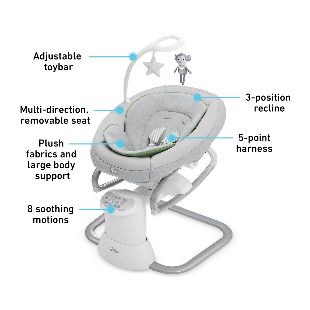 Swing with Removable Rocker M2131