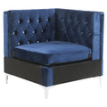 Blue Modular Wedge Upholstery D194