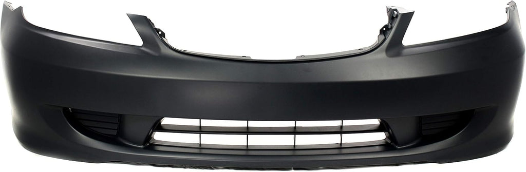 Primed Front Bumper Cover for 2004-2005 Honda Civic Coupe/Sedan L45200