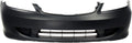 Primed Front Bumper Cover for 2004-2005 Honda Civic Coupe/Sedan L45200