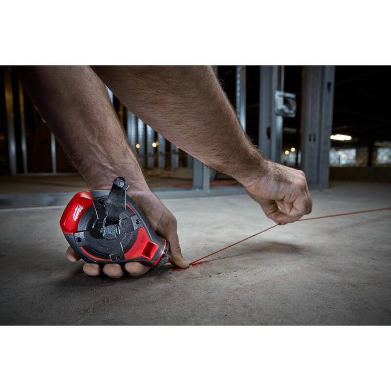 100 ft. Chalk Reel Kit with Red Chalk O411086