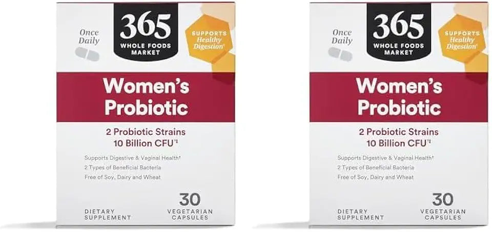 Probiotic Womens 10 Billion CFU 30 Count Pack of 2 M2718