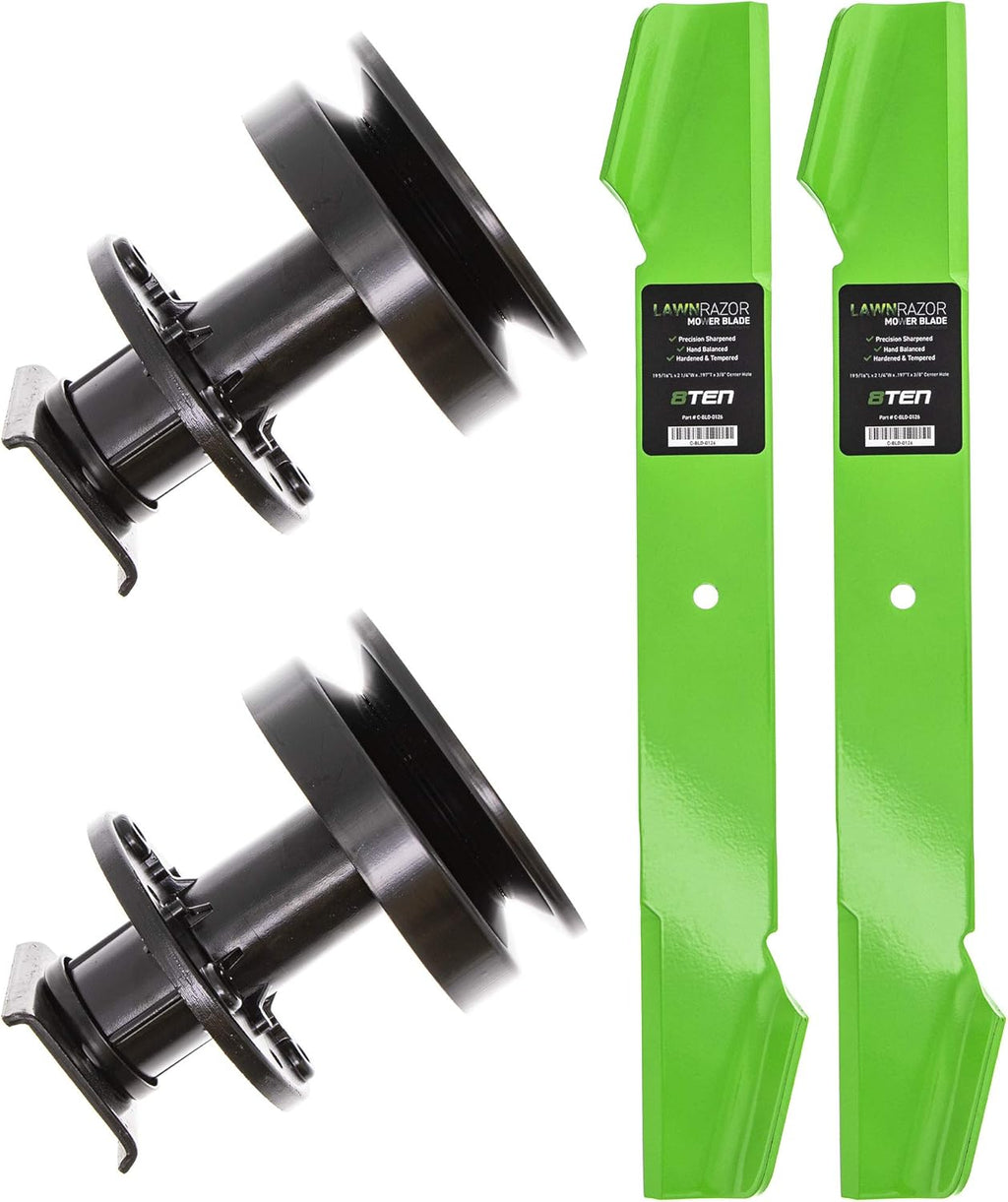 Deck Spindle Blade Kit Set Combo 38 inch L494