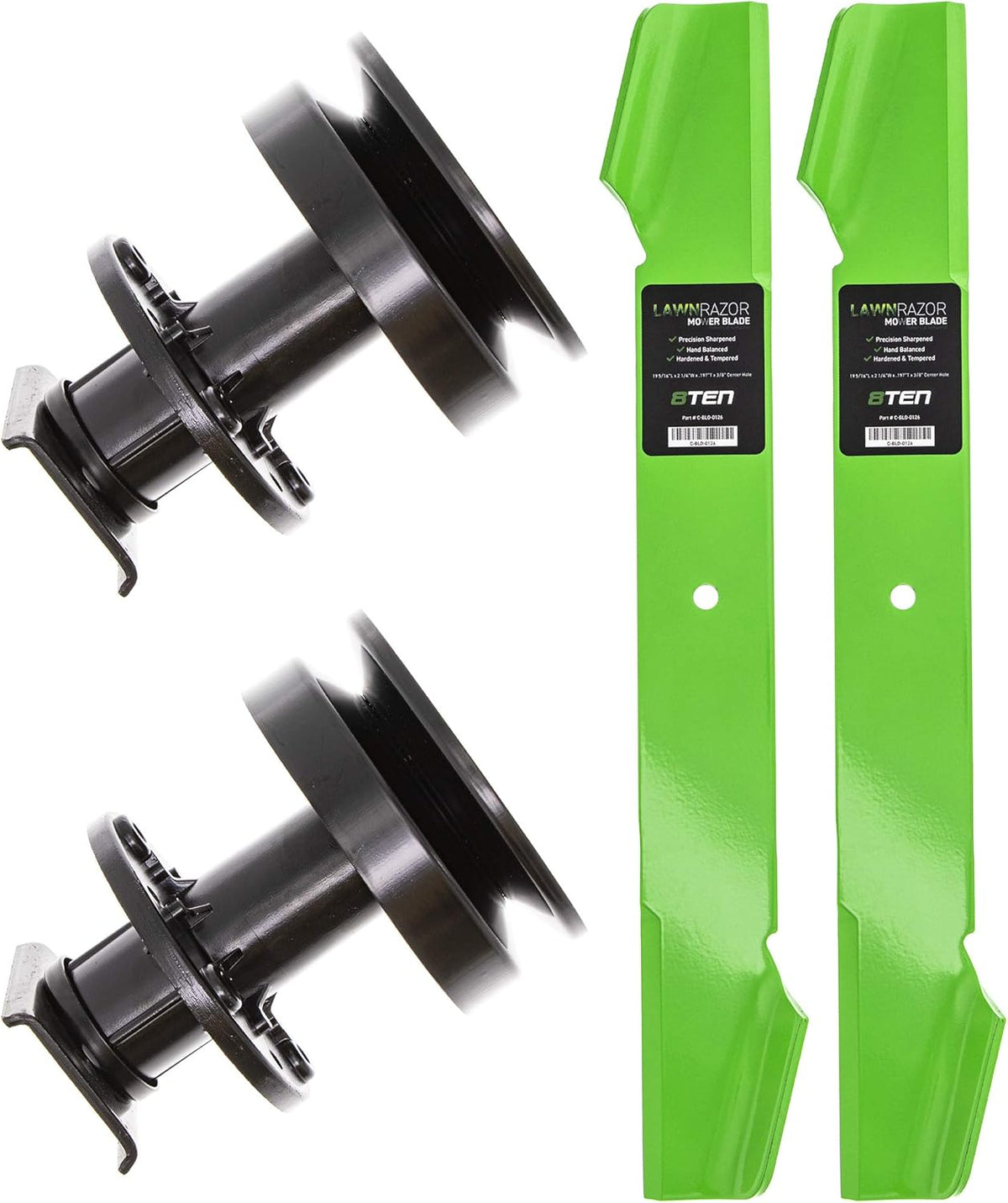 Deck Spindle Blade Kit Set Combo 38 inch L494