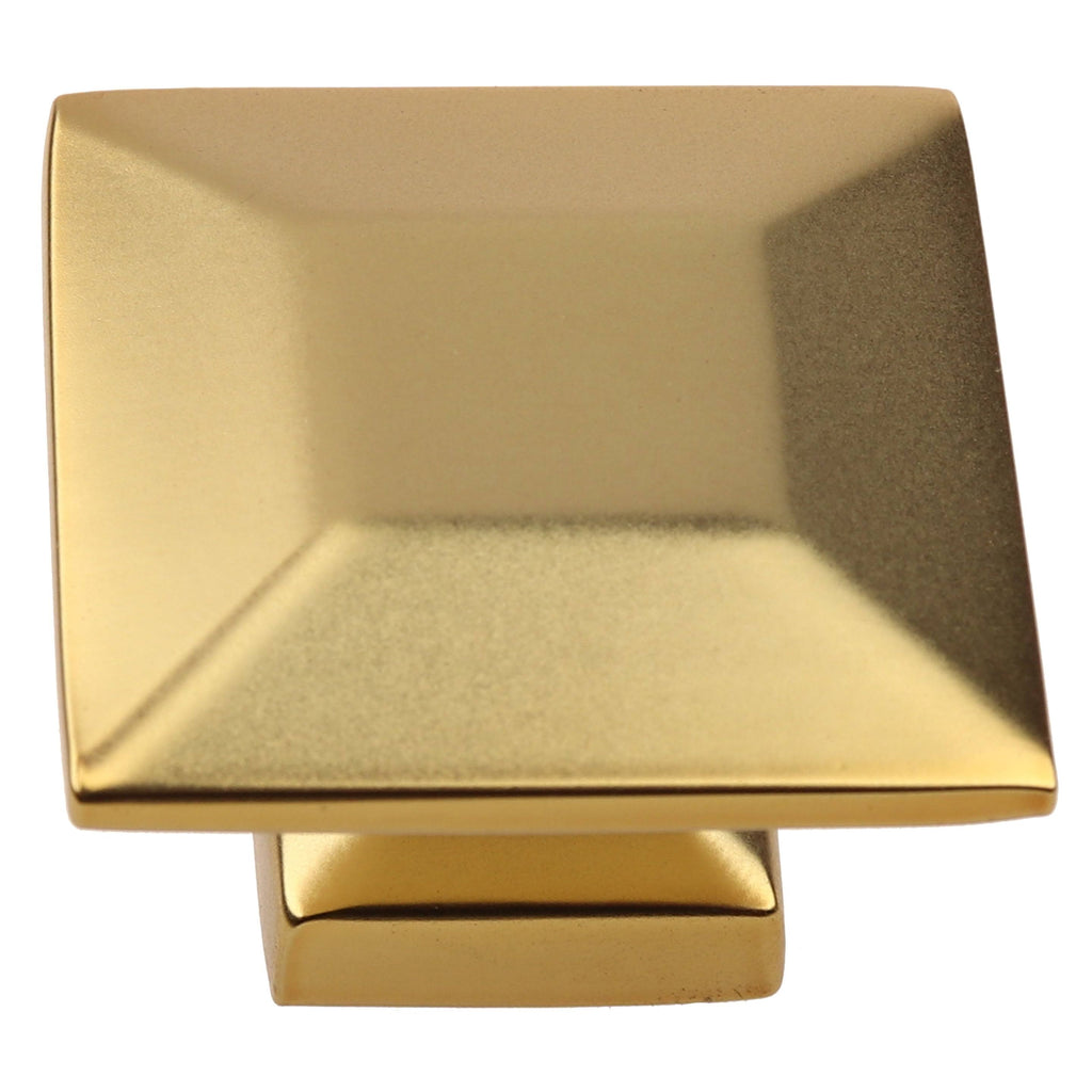25-Pack Gold Square Cabinet Knobs U712