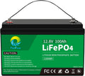 12V 100Ah LiFePO4 Deep Cycle Rechargeable Lithium Battery M35749