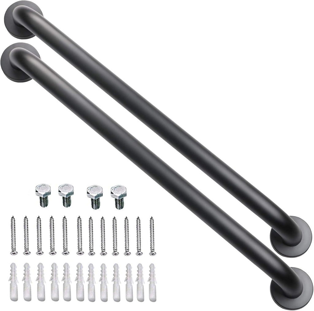 2 Pack 32 Inch Stainless Steel Shower Grab Bar Q273