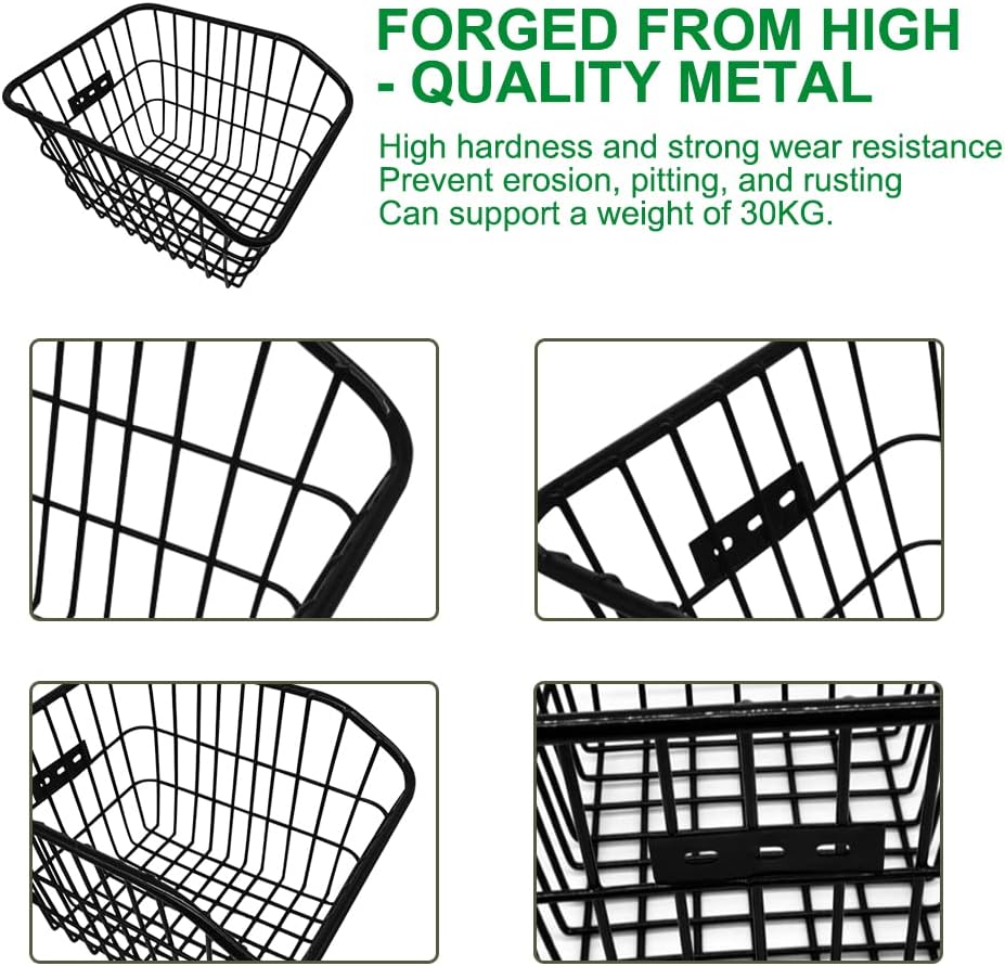 Rear Bike Basket with Waterproof Cover C155121