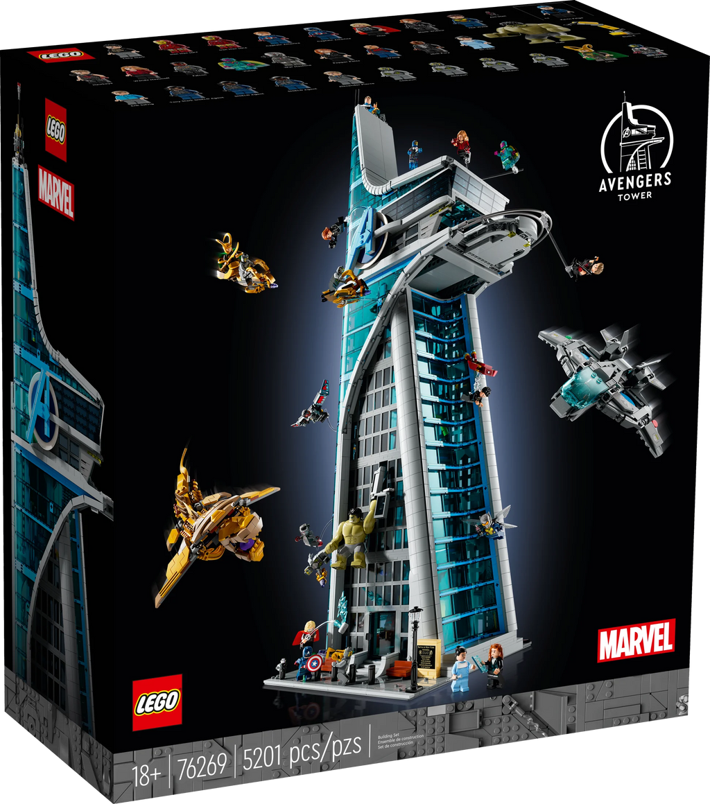 LEGO Marvel Avengers Tower Building Kit with 31 Figures S56019