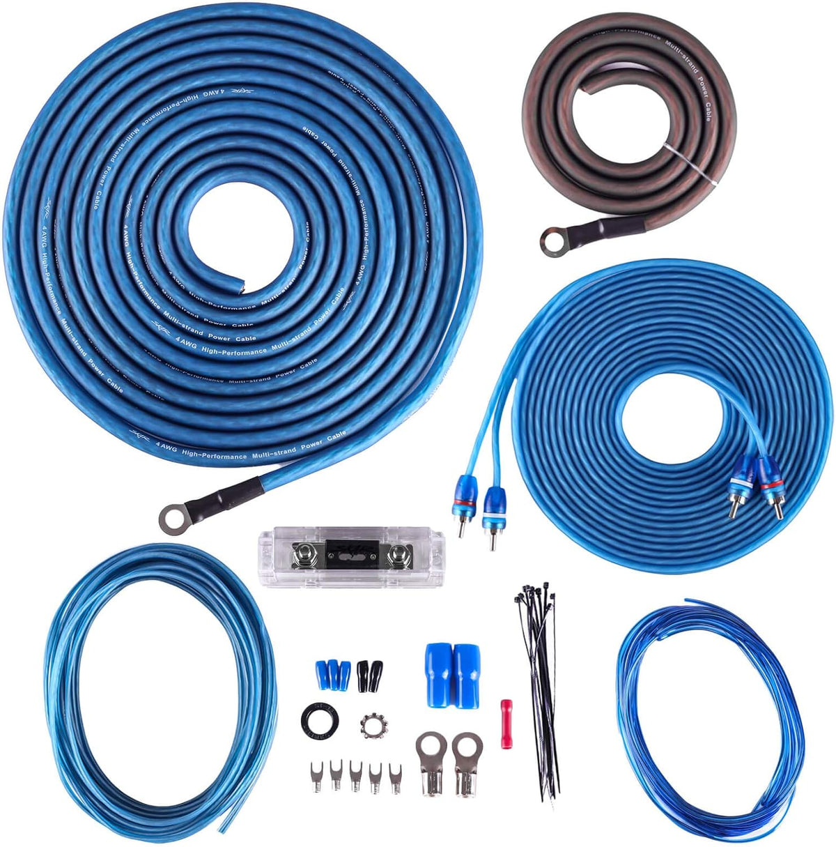 1/0 Gauge CCA Amplifier Installation Wiring Kit I88924