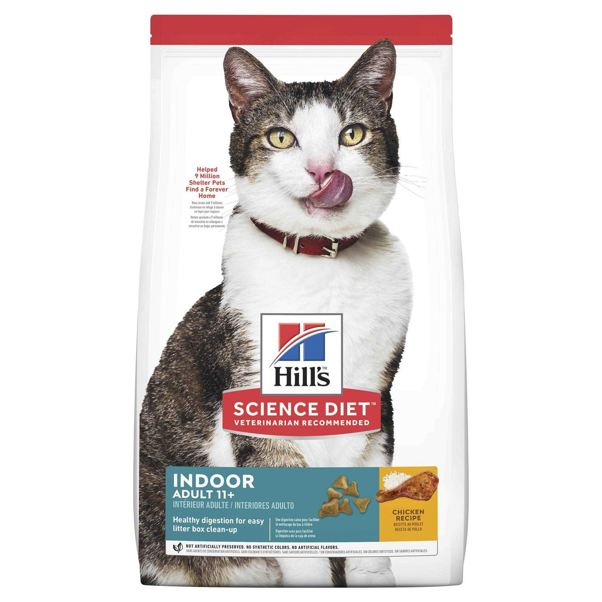 Adult 11+ Indoor Dry Cat Food Y768