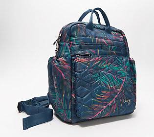 Quilted Mini Backpack with Top Handles O18556