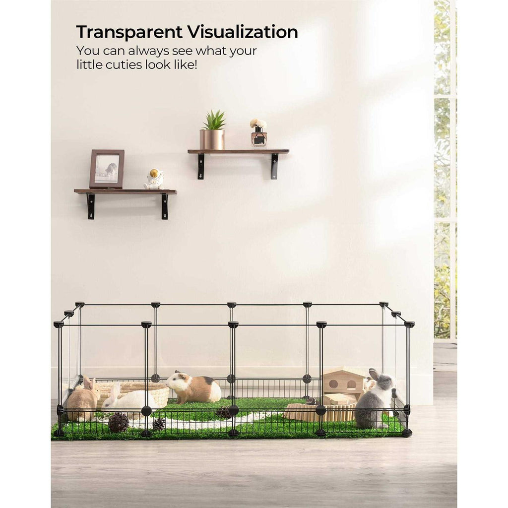 Rabbit Playpen Guinea Pig Cages Hamster Cages Iron Net Bottom I218