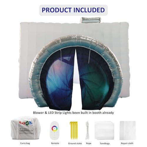 Inflatable White Cube Tent X992