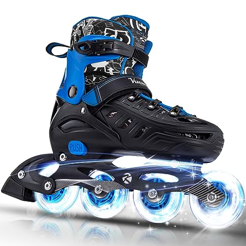 Adjustable Illuminating Inline Skates X216486