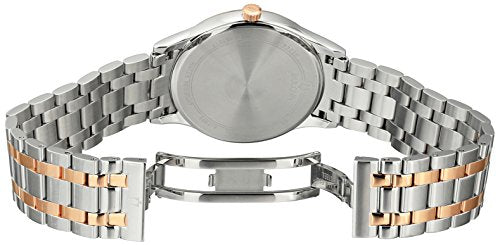 Men's Classic Stainless Steel Watch with Diamonds and Day Date X88187