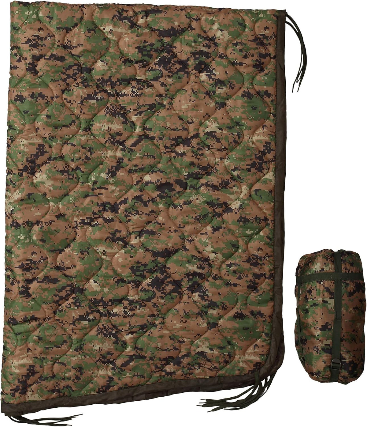 Military Thermal Insulated Camping Blanket Poncho Liner A109942