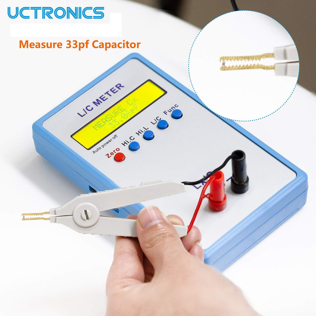 Handheld LC Inductor Capacitor Tester Pack of 2 O7942