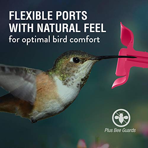 Bronze Glass Hummingbird Feeder 28 oz D499