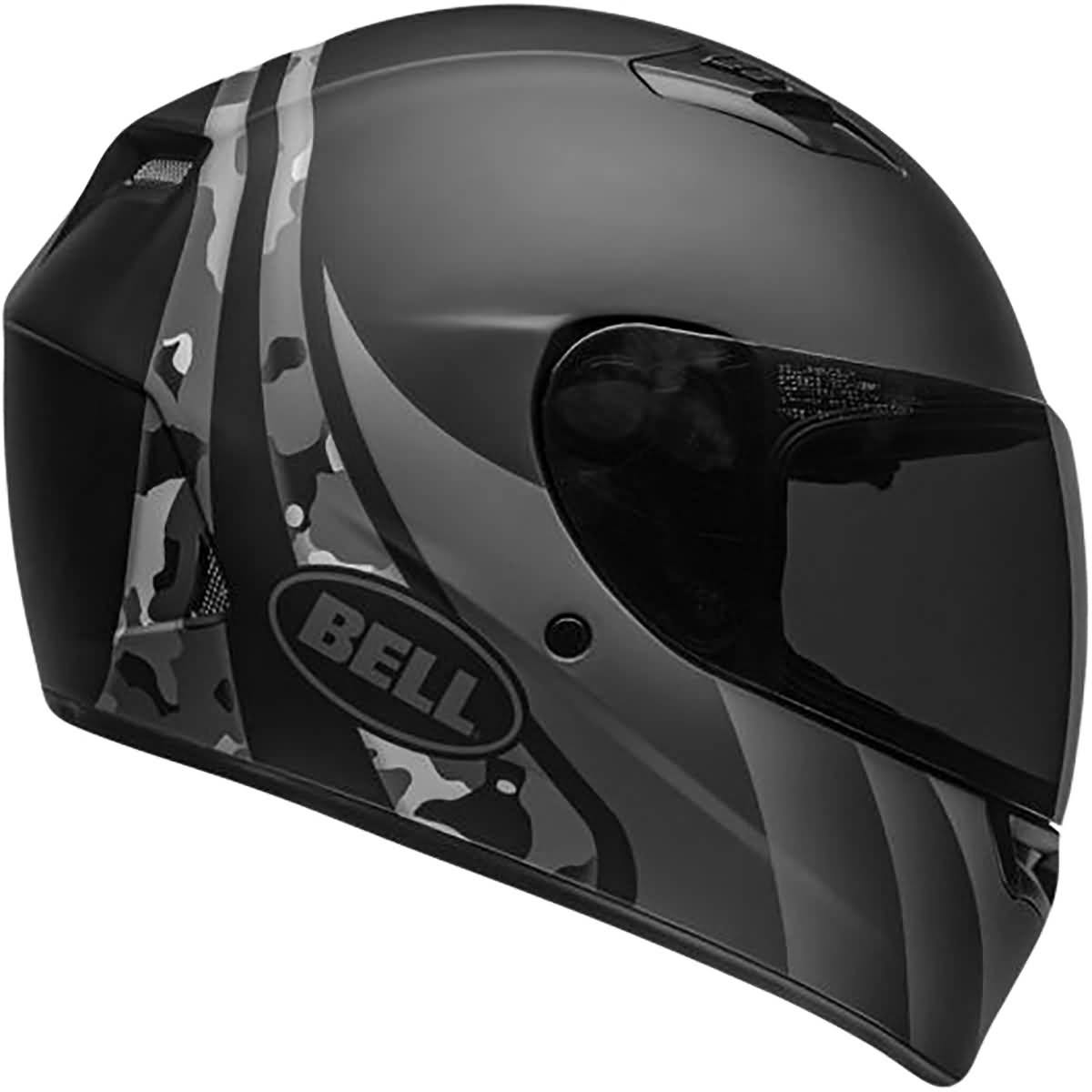 Matte Black Titanium Camo Helmet S186