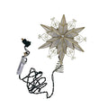 10-Light 6-Point Capiz Star Treetop Z2802