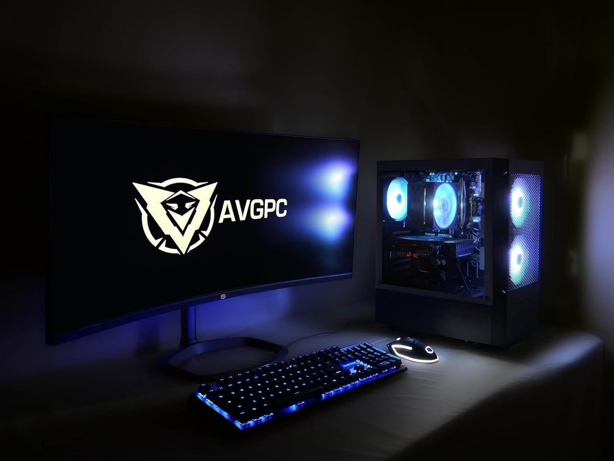 AMD RYZEN 5 5600G 16GB DDR4 RTX 4060 8GB 1TB M.2 NVME SSD Windows 11 Gaming PC V61583
