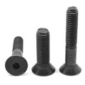 22 ft Fine Thread Socket Flat Head Cap Screw Alloy Steel Black Oxide W2357