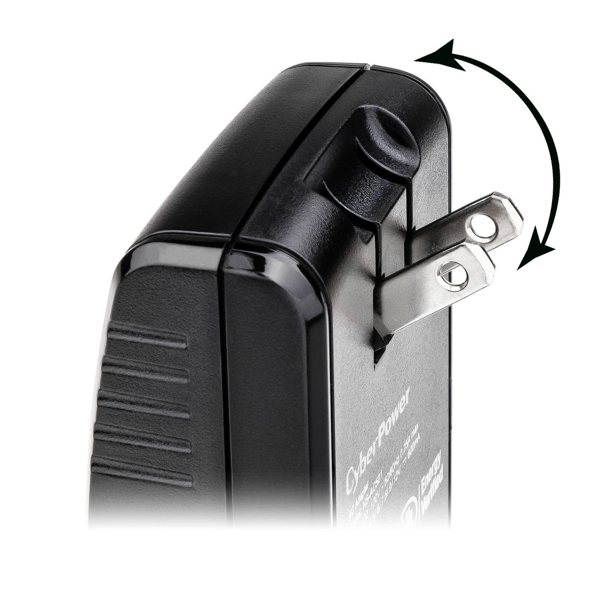 Universal Power Adapter 3 -12 Volt / 1300mA with Folding AC Plug and 2.1 Amp USB Charge Port D73794