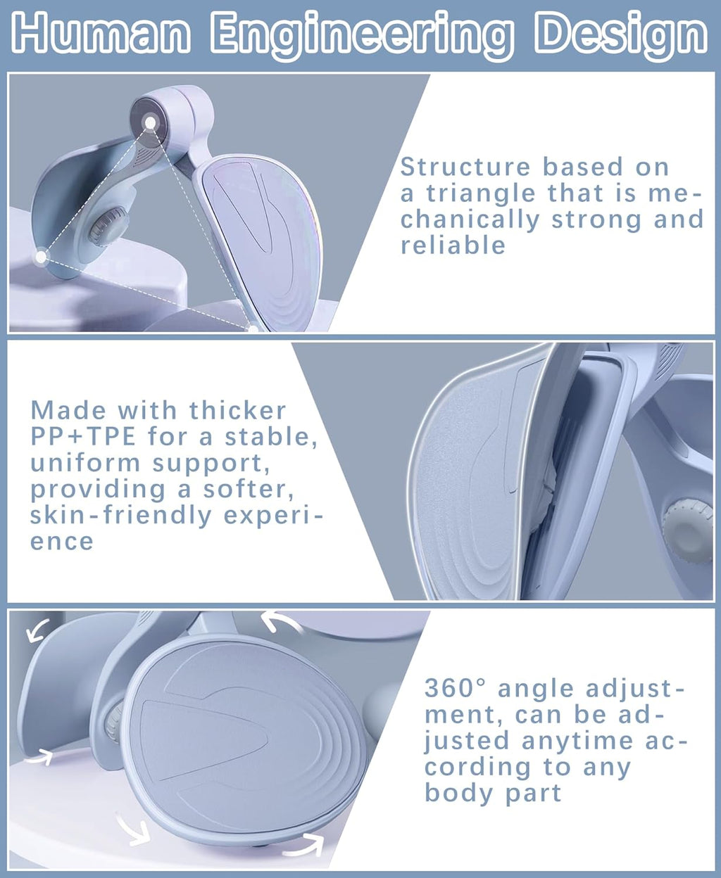 Leg Press Machine Thigh Master Hip Trainer Kegel Exerciser Pelvic Floor Trainer Q363864