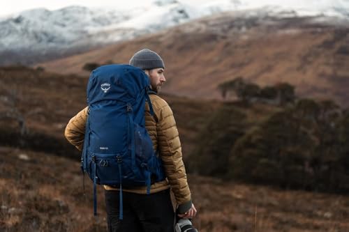 50L Blue Backpacking Backpack K65140