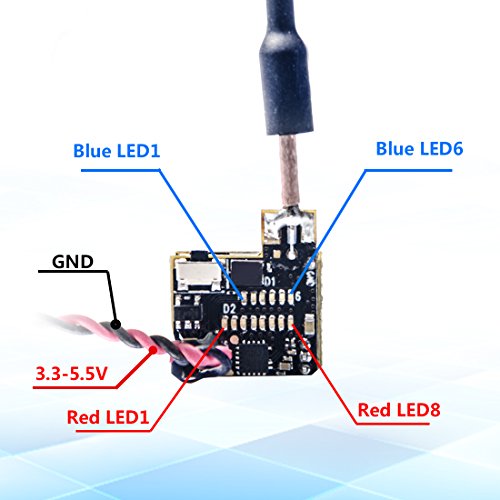 Micro AIO Camera with FPV Transmitter and Dipole Brass Antenna for FPV Quadcopter Drone J7247
