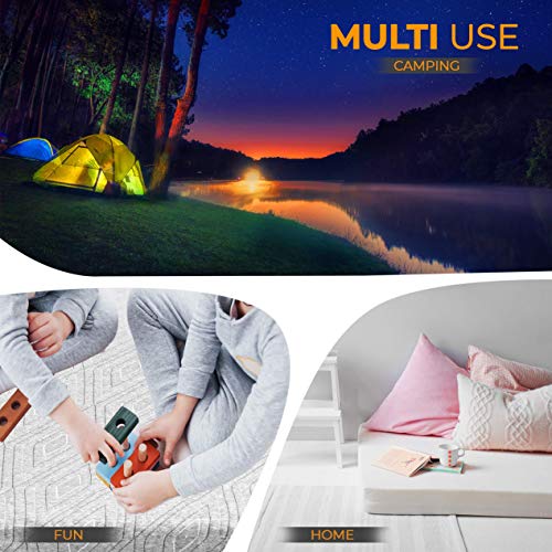 3" Cooling Gel Infused Memory Foam Travel Mattress with Carry Bag C8522