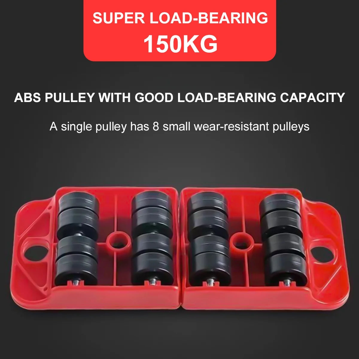 Heavy Duty Furniture Lifter Tool Transport Shifter Appliance Rollers Sliders S5910