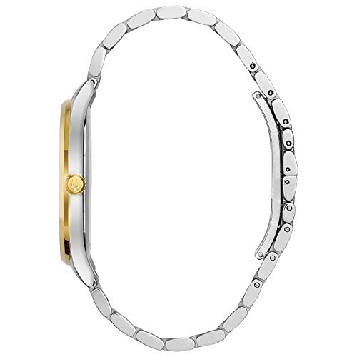 Men's Classic Stainless Steel Watch with Diamonds and Day Date X88187